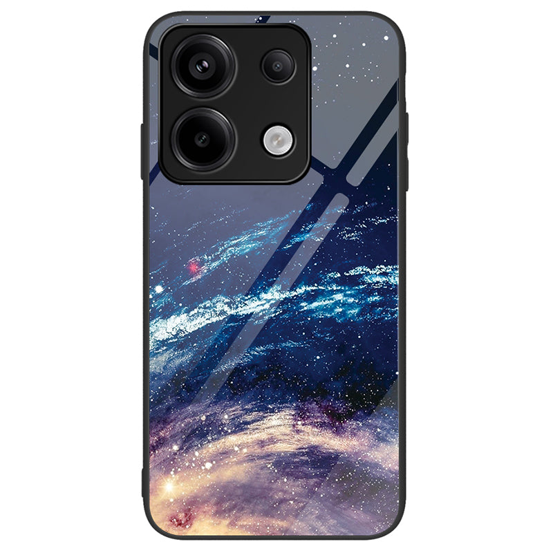 Phone Case for Xiaomi Redmi Note 13 Pro 5G / Poco X6 5G Cover Pattern Printing Tempered Glass+PC+TPU Shell Phone Case for Xiaomi Redmi Note 13 Pro 5G / Poco X6 5G Cover Pattern Printing Tempered Glass+PC+TPU Shell